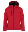 Padded hoody softshell lady con cappuccio Clique 