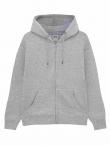 Felpa Hooded zip lunga camac