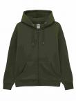 Felpa Hooded zip lunga camac