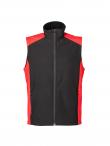 Gilet bicolore in soft shell CAMPIGLIO