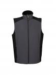 Gilet bicolore in soft shell CAMPIGLIO