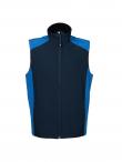 Gilet bicolore in soft shell CAMPIGLIO