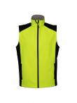 Gilet bicolore in soft shell CAMPIGLIO