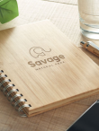 Notebook in bamboo