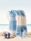 Telo da spiaggia con sacchetto