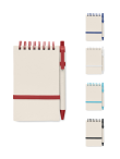 Notebook A6 in cartone del latte riciclato