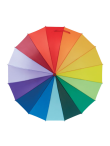 Ombrello arcobaleno 27''