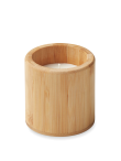 Candela vegetale in bamboo