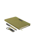 Set regalo ecologico Notebook Penna Portachiavi
