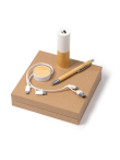 Set regalo tecnologia Powerbank Cavo ricarica Penna