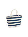 Borsa mare a striscie 