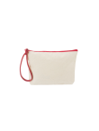 Pochette con laccetto in similpelle