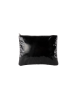 Pochette puffy effetto metallizzato