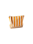 Pochette a righe e juta