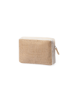 Pochette in juta e cotone
