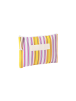 Pochette a righe multicolor