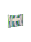 Pochette a righe multicolor